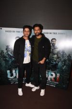 Vicky Kaushal With Mohit Raina Spotted For Trailer Preview Of Film URI on 3rd Dec 2018 (10)_5c07755c840e1.JPG
