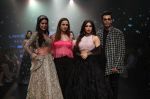 Isabelle Kaif, Bhumi Pednekar, Karan Johar walk the ramp for Shehla Khan at Lakme Fashion Week 2019  on 3rd Feb 2019 (1)_5c593f094e76c.jpg