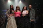 Isabelle Kaif, Bhumi Pednekar, Karan Johar walk the ramp for Shehla Khan at Lakme Fashion Week 2019  on 3rd Feb 2019 (87)_5c593f0ceb332.jpg