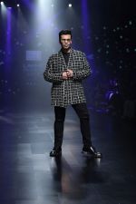 Karan Johar walk the ramp for Shehla Khan at Lakme Fashion Week 2019  on 3rd Feb 2019 (85)_5c593f17486d0.jpg