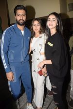 Vicky Kaushal, Sara Ali Khan, Ananya Pandey at the Screening of film Sonchiriya at pvr juhu on 27th Feb 2019 (84)_5c7784d3ac0ce.jpg