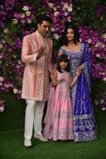 Aishwarya Rai Bachchan, Abhishek Bachchan, Aaradhya Bachchan at Akash Ambani & Shloka Mehta wedding in Jio World Centre bkc on 10th March 2019 (11)_5c8766dacf160.jpg