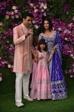 Aishwarya Rai Bachchan, Abhishek Bachchan, Aaradhya Bachchan at Akash Ambani & Shloka Mehta wedding in Jio World Centre bkc on 10th March 2019 (12)_5c8766dc15ac7.jpg