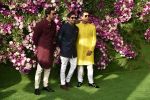 Ranbir Kapoor, Ayan Mukerji, Karan Johar at Akash Ambani & Shloka Mehta wedding in Jio World Centre bkc on 10th March 2019 (22)_5c876da1c9a28.jpg
