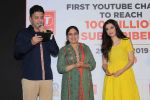 Divya Kumar , Bhushan Kumar has been felicitated with an official certificate from Guinness World Records as T-Series became the first YouTube channel to reach 100 million subscribers on 17th June 2019 (10)_5d0734d99f5aa.JPG