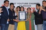 Divya Kumar , Bhushan Kumar has been felicitated with an official certificate from Guinness World Records as T-Series became the first YouTube channel to reach 100 million subscribers on 17th June 2019 (44)_5d0734dfba9af.JPG