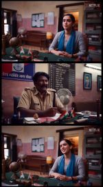 Sanya Malhotra as Mahima Basor in Kathal A Jackfruit Mystery Movie Still (6)_6469d143930c2.jpg