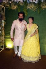 Bobby Deol with spouse Tanya Deol pose for camera after the sangeet function on 16 Jun 2023 (8)_648d725ae8707.jpeg