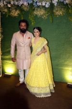 Bobby Deol with spouse Tanya Deol pose for camera after the sangeet function on 16 Jun 2023_648d7238b2363.jpeg