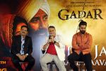 Udit Narayan, Anil Sharma, Mithoon at the Press Conference Of film Gadar 2 first Song Udd Jaa Kaale Kaava on 5 July 2023 (26)_64a558b35d578.JPG