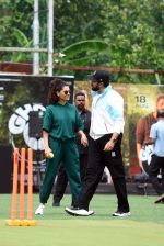Abhishek Bachchan, Saiyami Kher, Angad Bedi playing cricket match to promote the sports movie Ghoomer on 10th August 2023 (103)_64d7117de424f.JPG