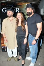 Bobby Deol, Esha Deol, Sunny Deol at the Special Screening of Film Gadar 2 at Sunny Super Sound on 12th August 2023 (58)_64d868776cd28.JPG