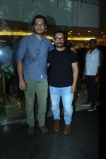 Aamir Khan, Junaid Khan at the Book Launch of ONE The Story of the Ultimate Myth by Mansoor Khan on 21st August 2023 (5)_64e38f66cba68.jpeg