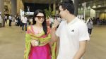 Urvashi Rautela with bro Yashraj Rautela Spotted At Airport Arrival on 31st August 2023 (10)_64f01cf4345a2.jpg