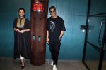 Akshay Kumar, Parineeti Chopra posing for Mission Raniganj film promo at Pooja Entertainment Office on 14th Sept 2023 (6)_65043cb9aad80.jpeg