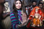 Shilpa Shetty brings home Ganesha Idol on 17th Sept 2023 (2)_650708c10bad3.jpg