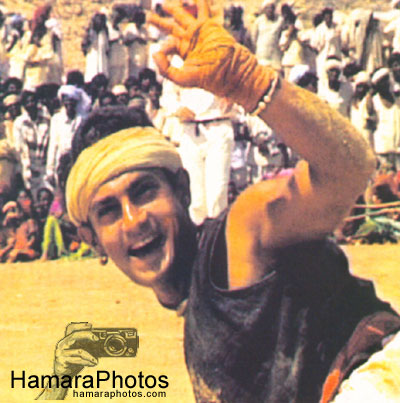 Aamir Khan from Lagaan