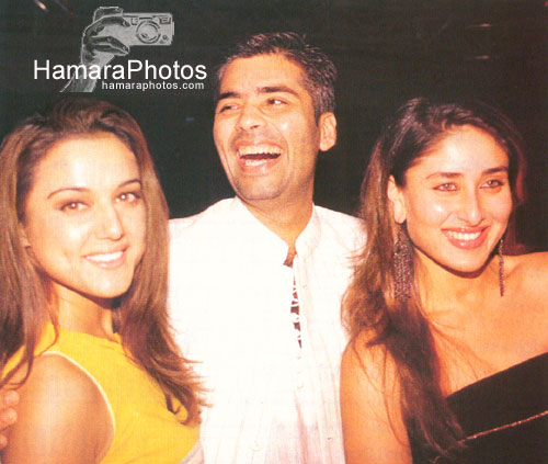 Kareena with Priety and Karan
