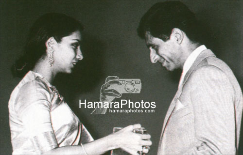 Shabana Azmi with Naseeruddin Shah