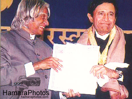Dev Anand with Abdul Kalaam