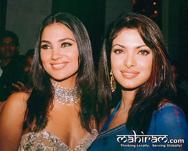 Priyanka Chopra with Lara Dutta
