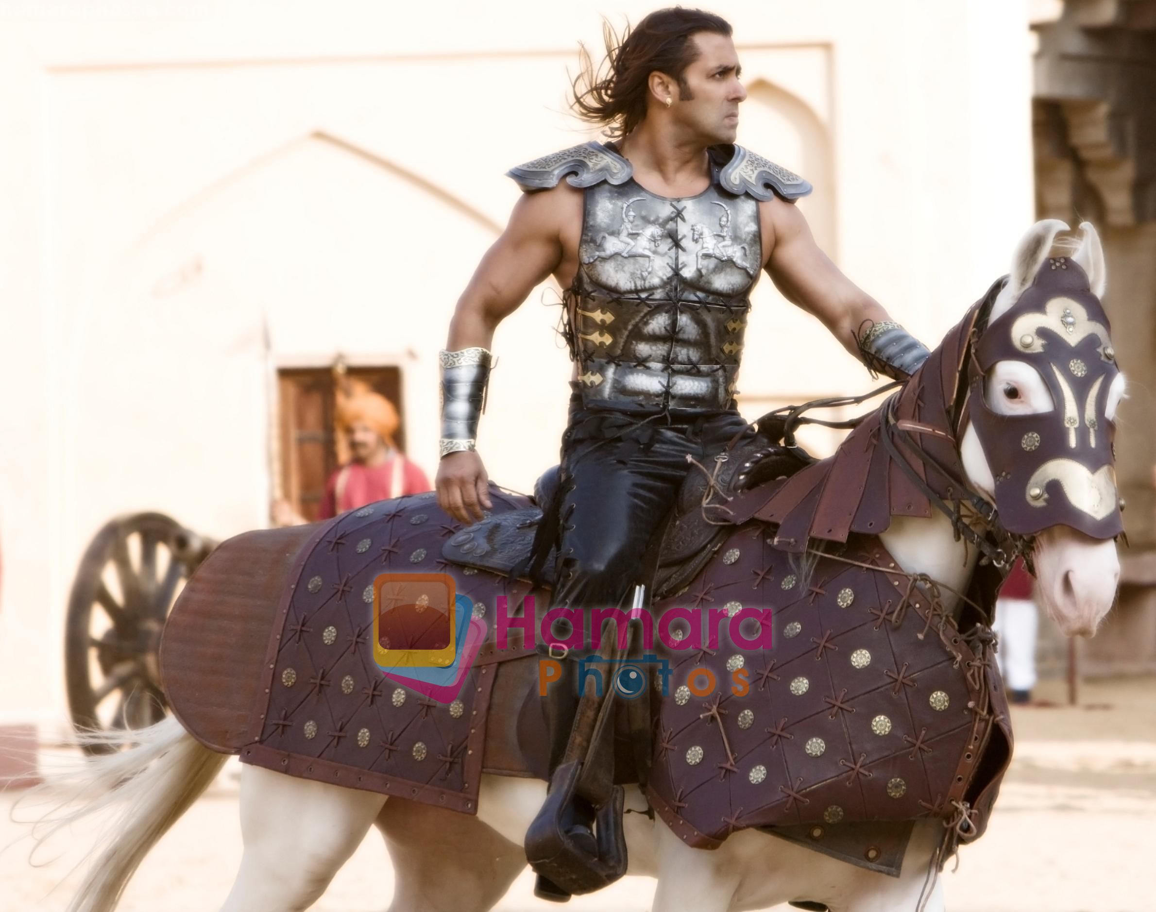 Salman Khan in still from the movie Veer