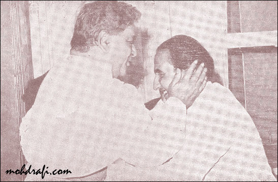 Mohd Rafi with Prithviraj Kapoor