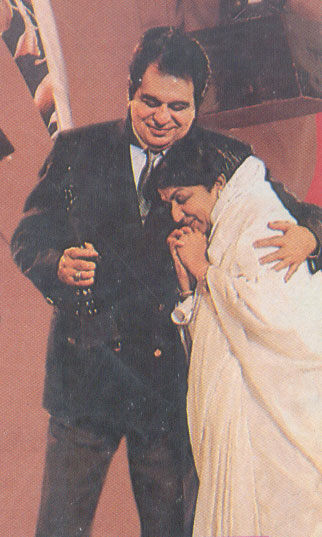 Dilip Kumar with Lata Mangeshkar