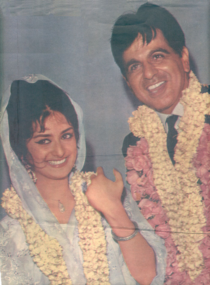 Saira Bano and Dilip Kumar