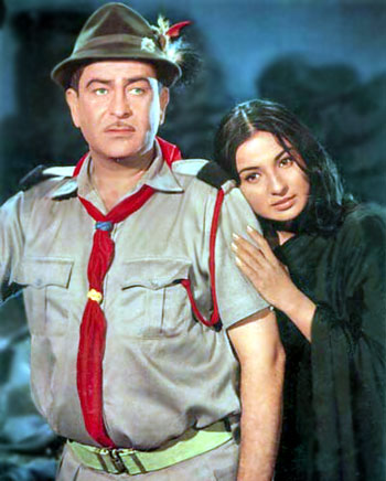 Raj Kapoor & Tanuja