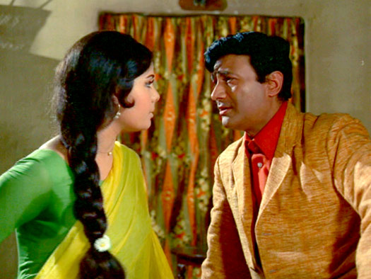 Dev Anand and Mumtaz