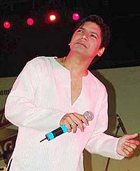 At a live performance