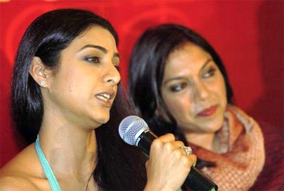 The Namesake film director Mira Nair during press conference