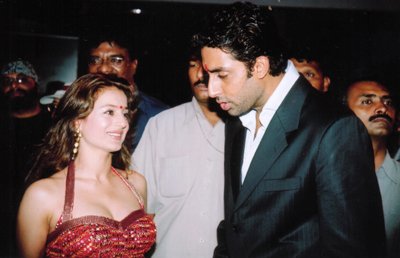 Premiere of Sarkar, Amisha Patel & Abhishek Bachchan