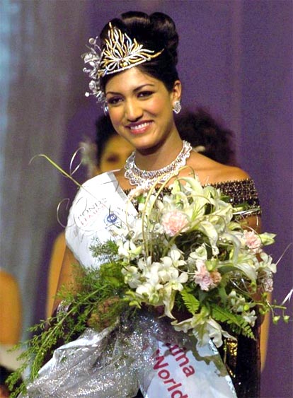 Pond's Femina Miss India 2005 World first runner-up Sindhura Gadde