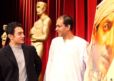 Ashutosh Gowariker and Aamir Khan