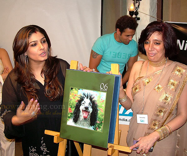 Raveena Tandon unveiled the annual PETA calendar