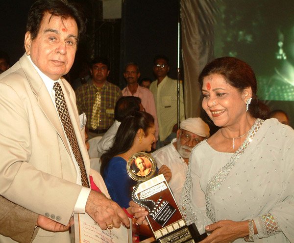 Dilip Kumar gets Phalke Ratna award: Dilip Kumar and Kum Kum