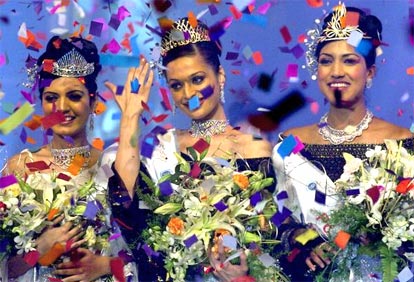 Winners of the Pond's Femina Miss India 2005