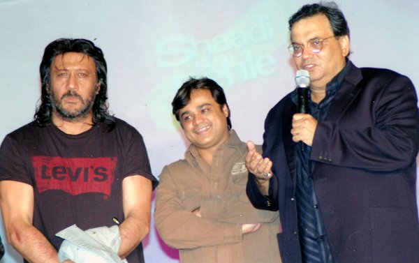 Jackie Shroff, Sanjay Chhel, Subhash Ghai