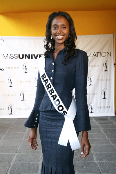Jewel Garner, Miss Universe Barbados 2007-3