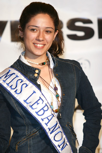 Nadine Njeim, Miss Universe Lebanon 2007-4