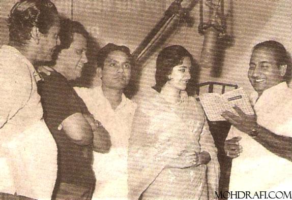 jaikishan with saira rafi hasrat