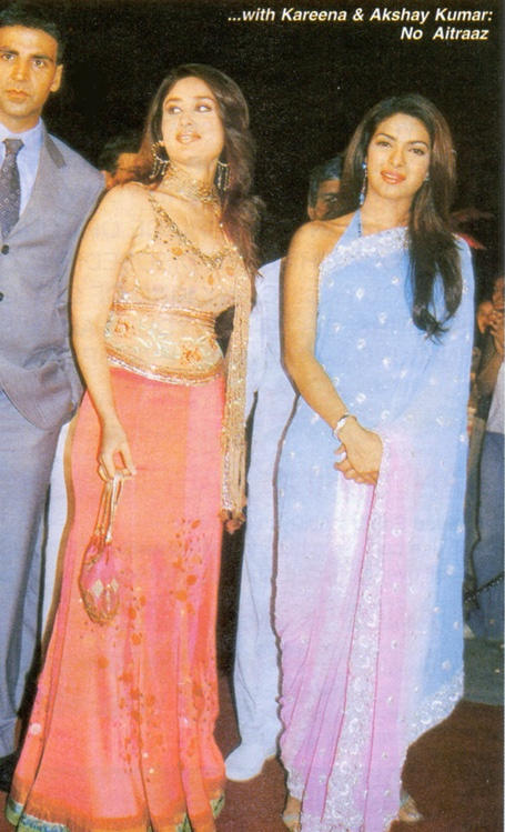 Kareena Kapoor with Priyanka and Akshaye