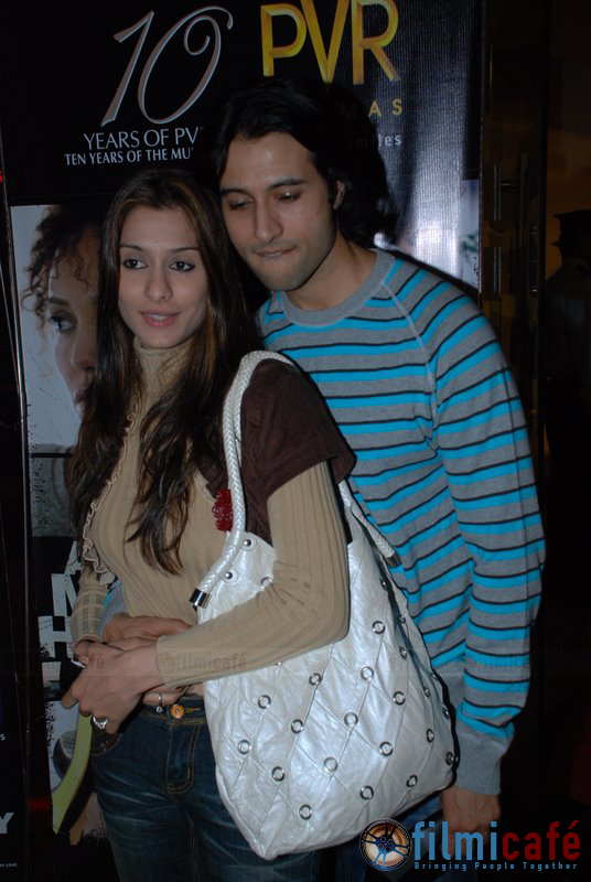 Apurva with his wife