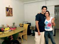 Apoorva Agnihotri  with hs wife