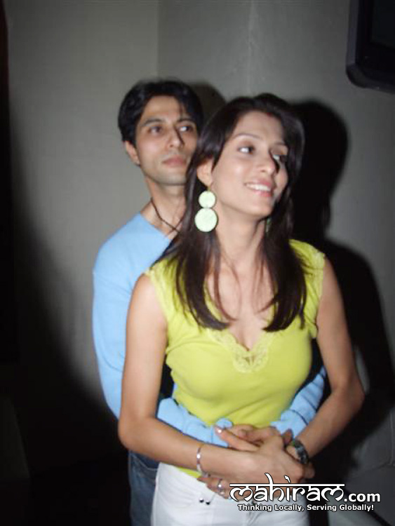 Apurva With His Wife