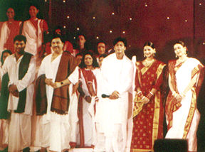 Kumar Sanu,SRK and Aash