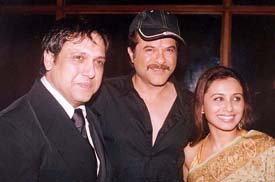 Govinda, Rani, And Anil Kapoor