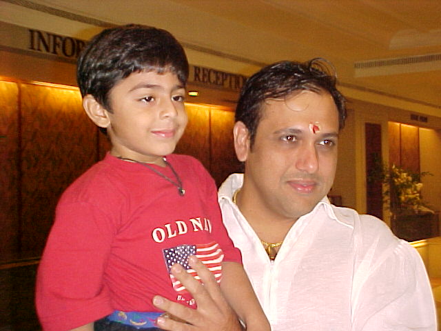 Govinda with Ajay